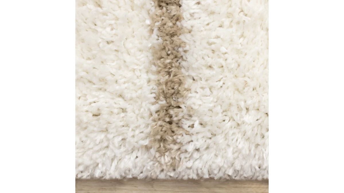 Pascal Cream Beige Scattered Lines Rug