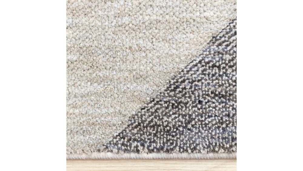 Cora Pink Taupe Geometric Design Rug