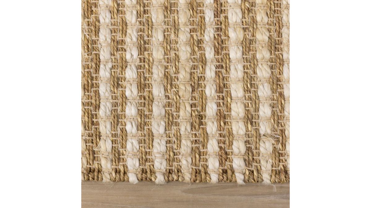 Naturals Beige Intricate Weave Rug