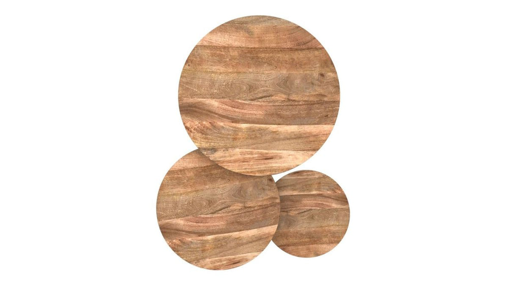 WORLDWIDE HOME FURNISHINGS DARSH COFFEE TABLE (SET OF 3)
