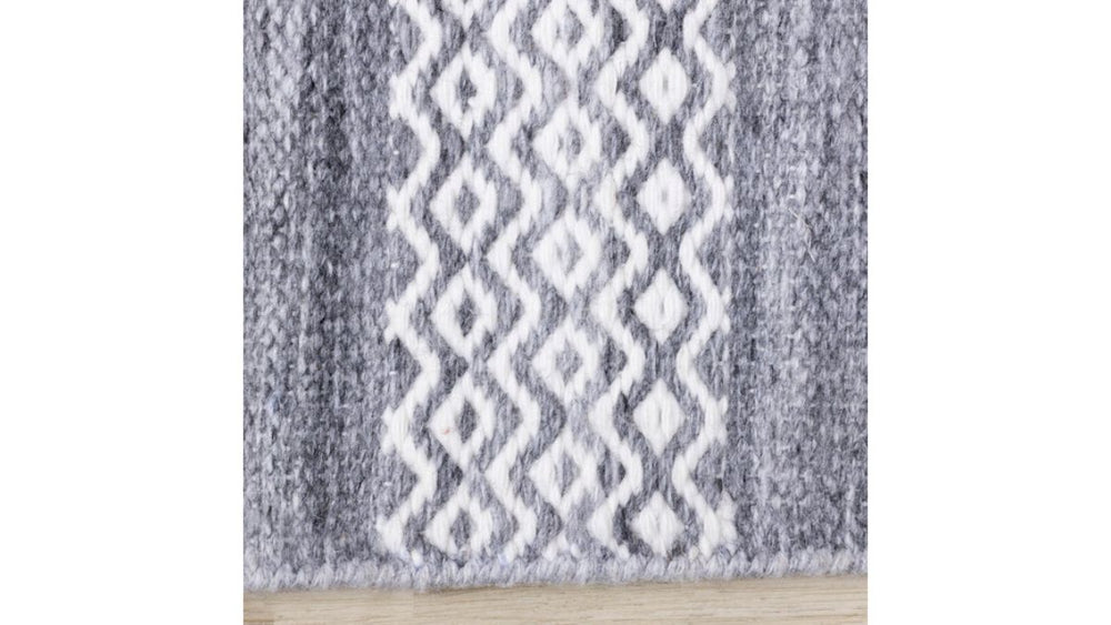 Aspen Striped Pattern Woven Rug