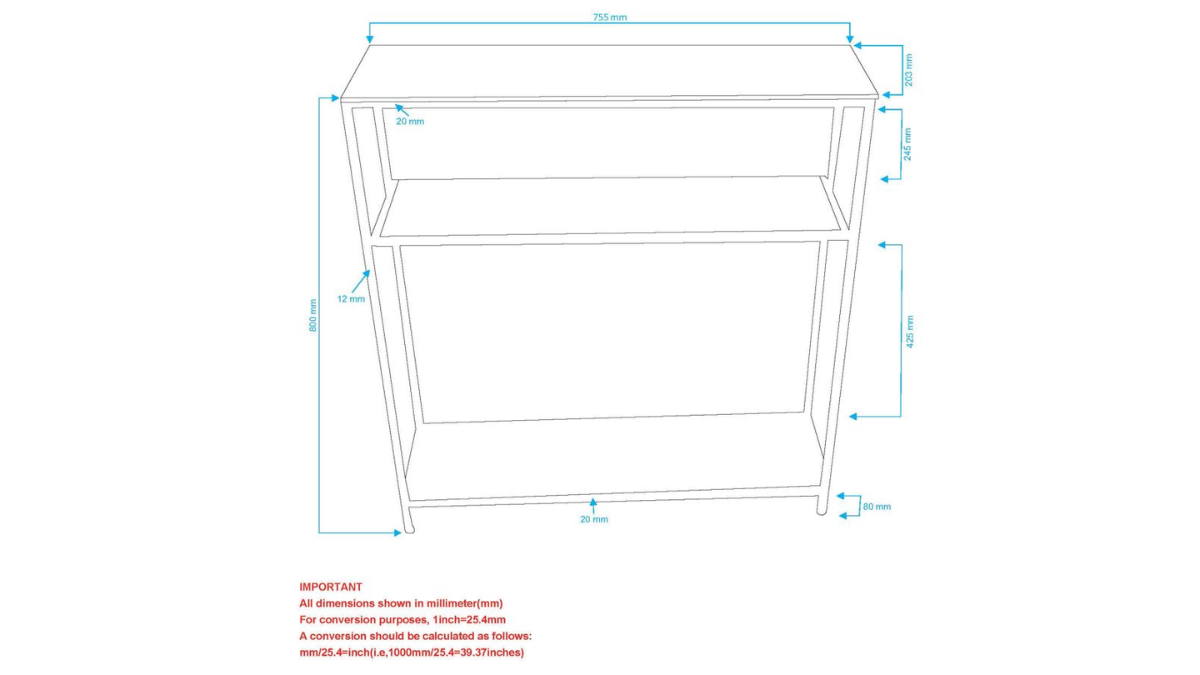 IZZY CONSOLE TABLE