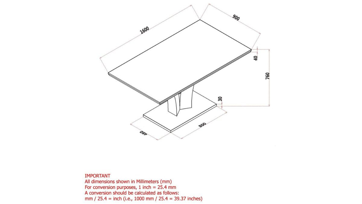 NAPOLI DINING TABLE