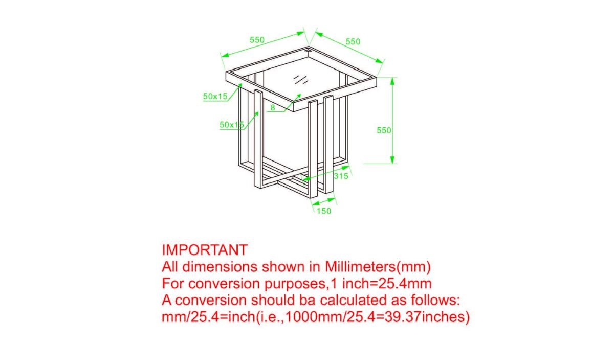 PAXTON END TABLE