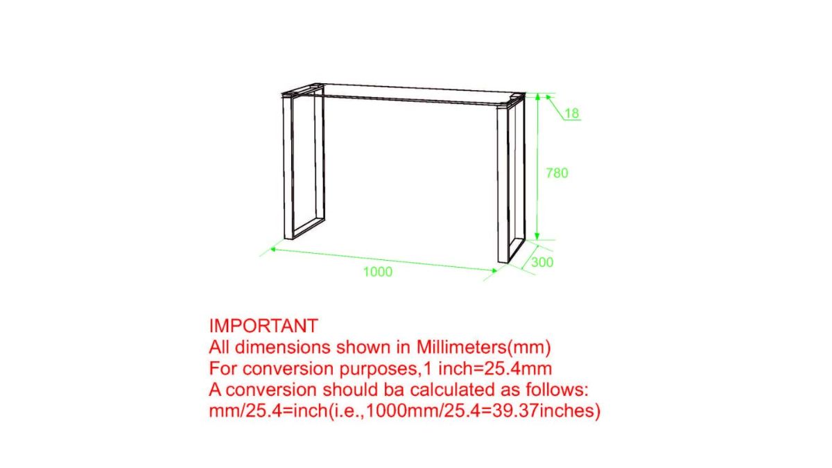 ZEVON CONSOLE TABLE