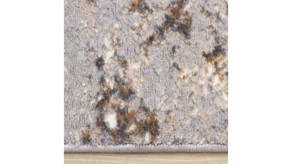 Emory Taupe White Brown Granite Rug