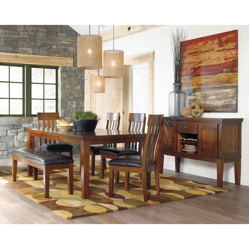  Signature Design by Ashley Ralene D594D9 7 pc Dining Set IMAGE 1