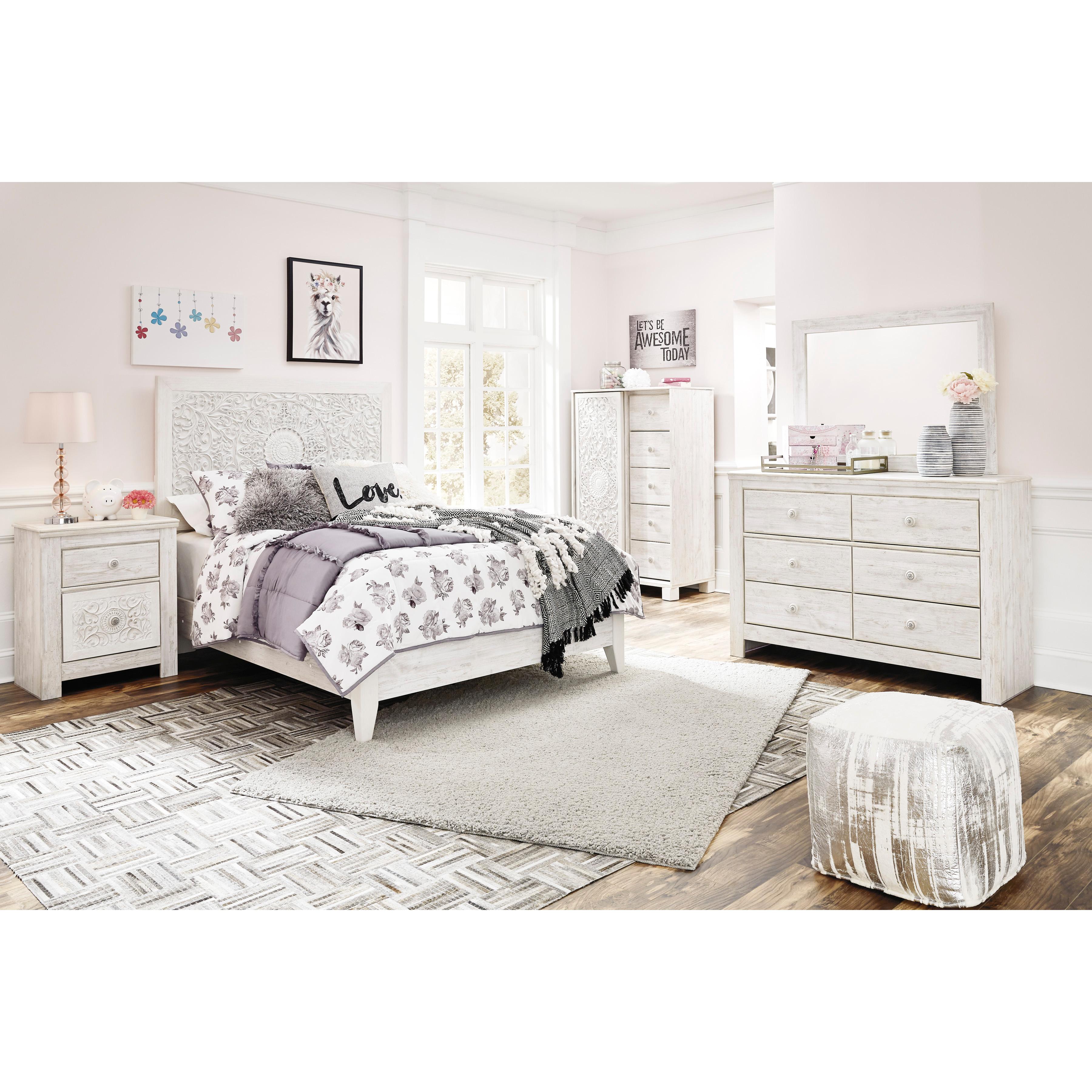  Signature Design by Ashley Paxberry B181-92 Two Drawer Night Stand IMAGE 13