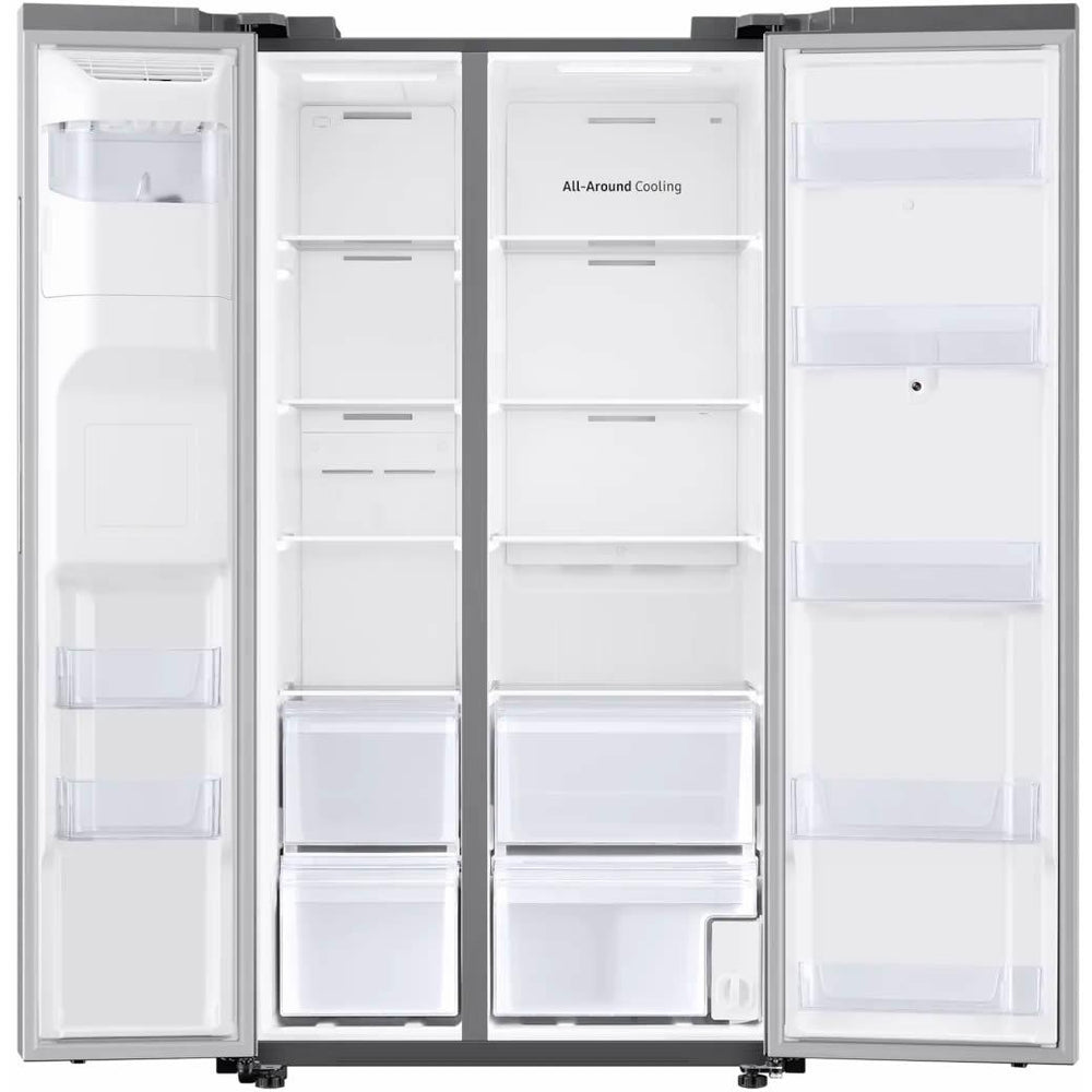  Samsung 36-inch, 21.5 cu.ft. Counter-Depth Side-by-Side Refrigerator with Family Hub™ RS22T5561SR/AC IMAGE 5
