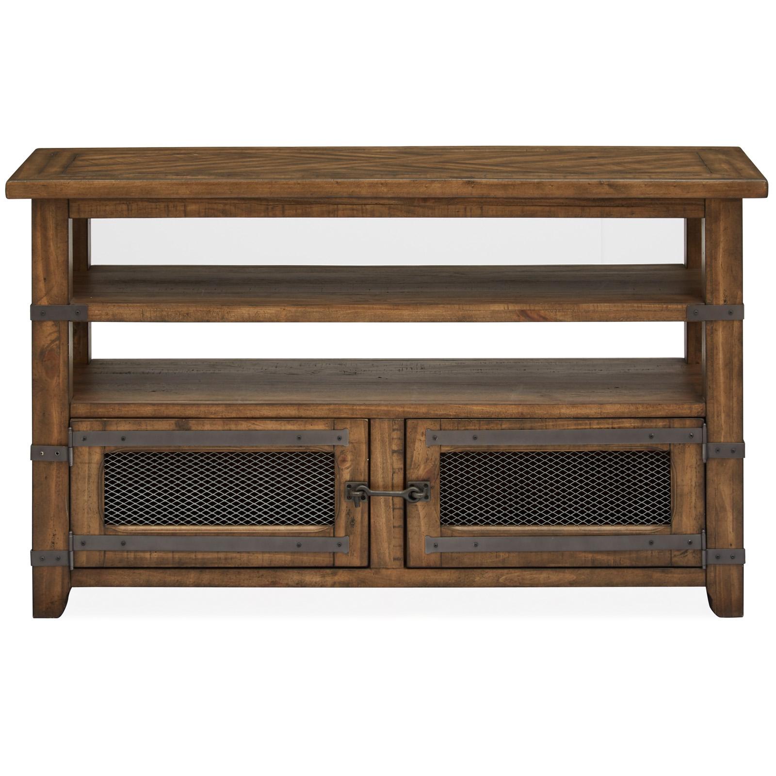  Magnussen Chesterfield T4717-73 Rectangular Sofa Table IMAGE 1