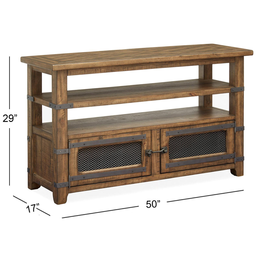 Magnussen Chesterfield T4717-73 Rectangular Sofa Table IMAGE 9