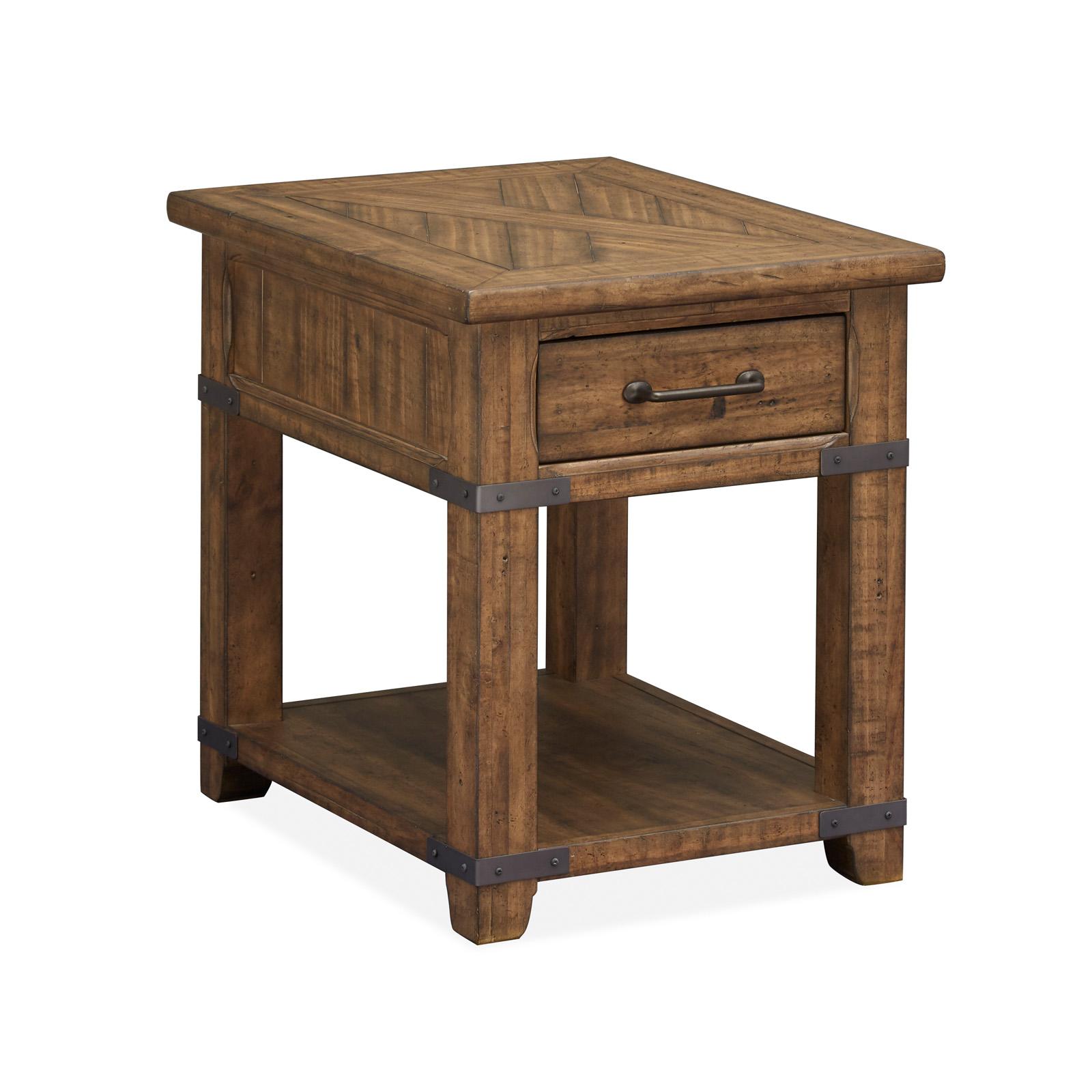  Magnussen Chesterfield T4717-03 Rectangular End Table IMAGE 1