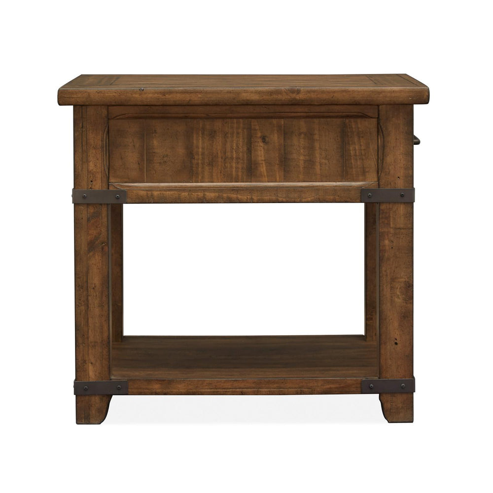  Magnussen Chesterfield T4717-03 Rectangular End Table IMAGE 7