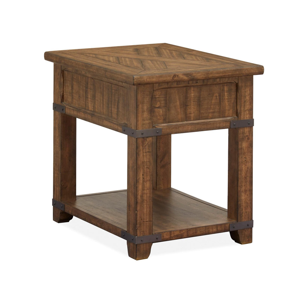  Magnussen Chesterfield T4717-03 Rectangular End Table IMAGE 8