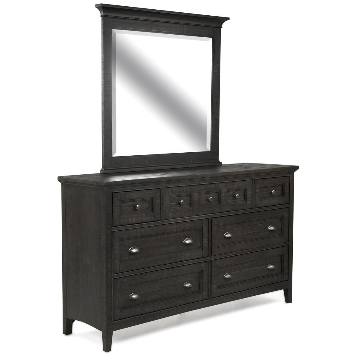  Magnussen Westley Falls B4399 Drawer Dresser with Landscape Mirror IMAGE 2