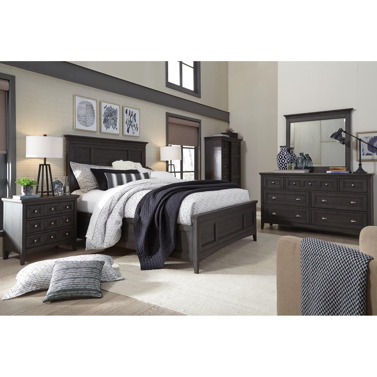  Magnussen Westley Falls B4399 Drawer Dresser with Landscape Mirror IMAGE 8