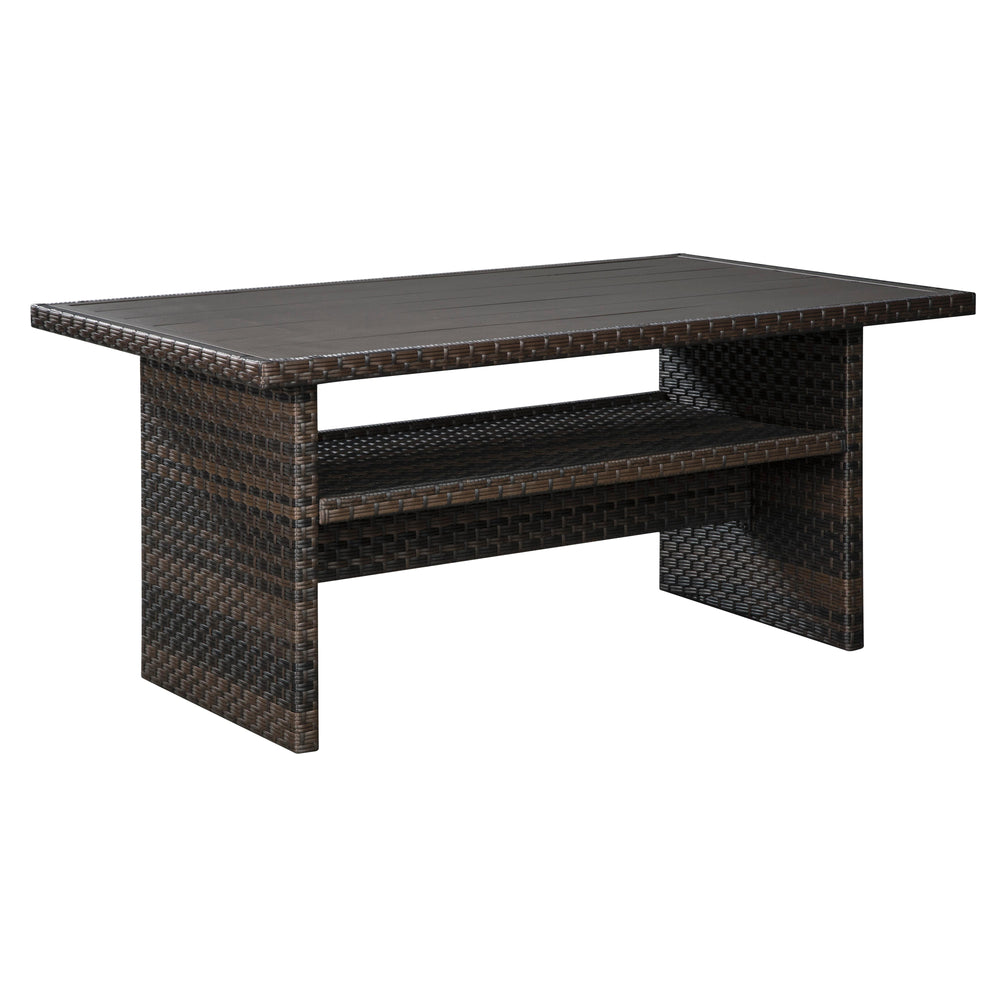  Signature Design by Ashley Easy Isle P455-625 Rectangular Multi-Use Table IMAGE 1