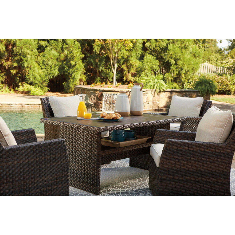  Signature Design by Ashley Easy Isle P455-625 Rectangular Multi-Use Table IMAGE 10
