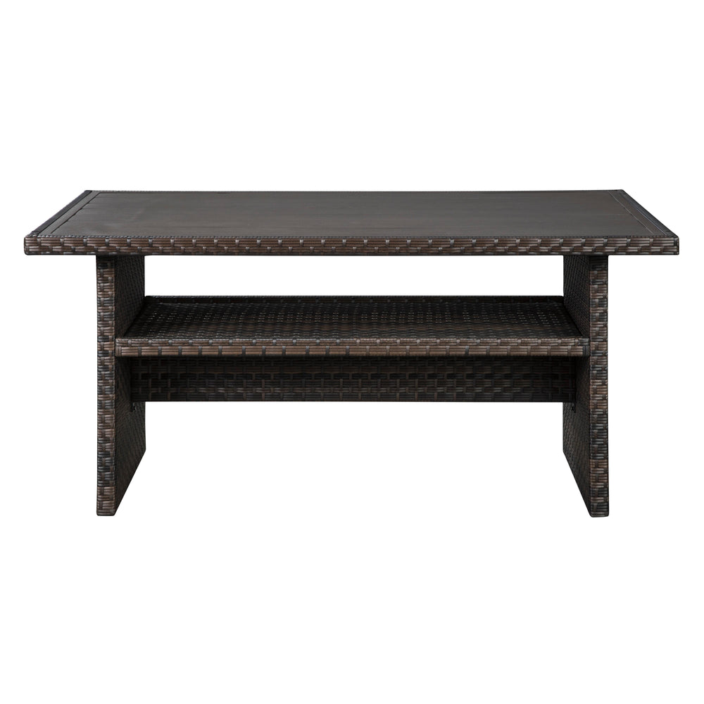  Signature Design by Ashley Easy Isle P455-625 Rectangular Multi-Use Table IMAGE 2