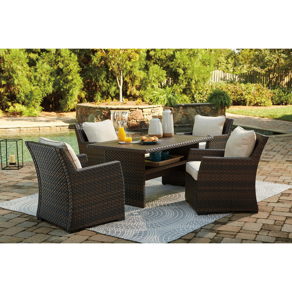  Signature Design by Ashley Easy Isle P455-625 Rectangular Multi-Use Table IMAGE 9