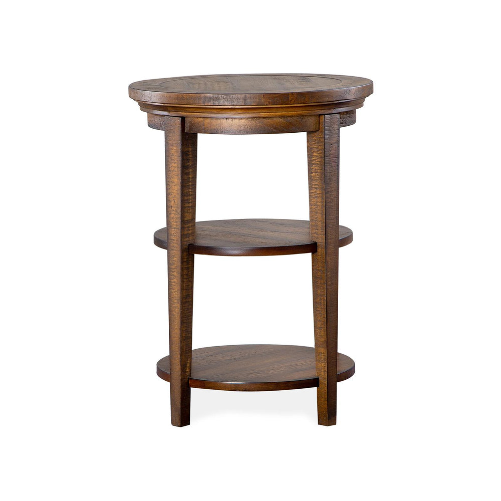  Magnussen Bay Creek T4398-35 Round Accent End Table IMAGE 2