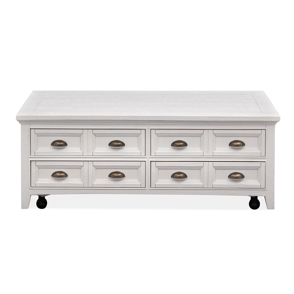  Magnussen Heron Cove T4400-50 Lift Top Storage Cocktail Table with Casters IMAGE 2