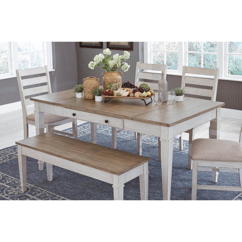  Signature Design by Ashley Skempton D394-25 Rectangular Dining Room Table with Storage IMAGE 8
