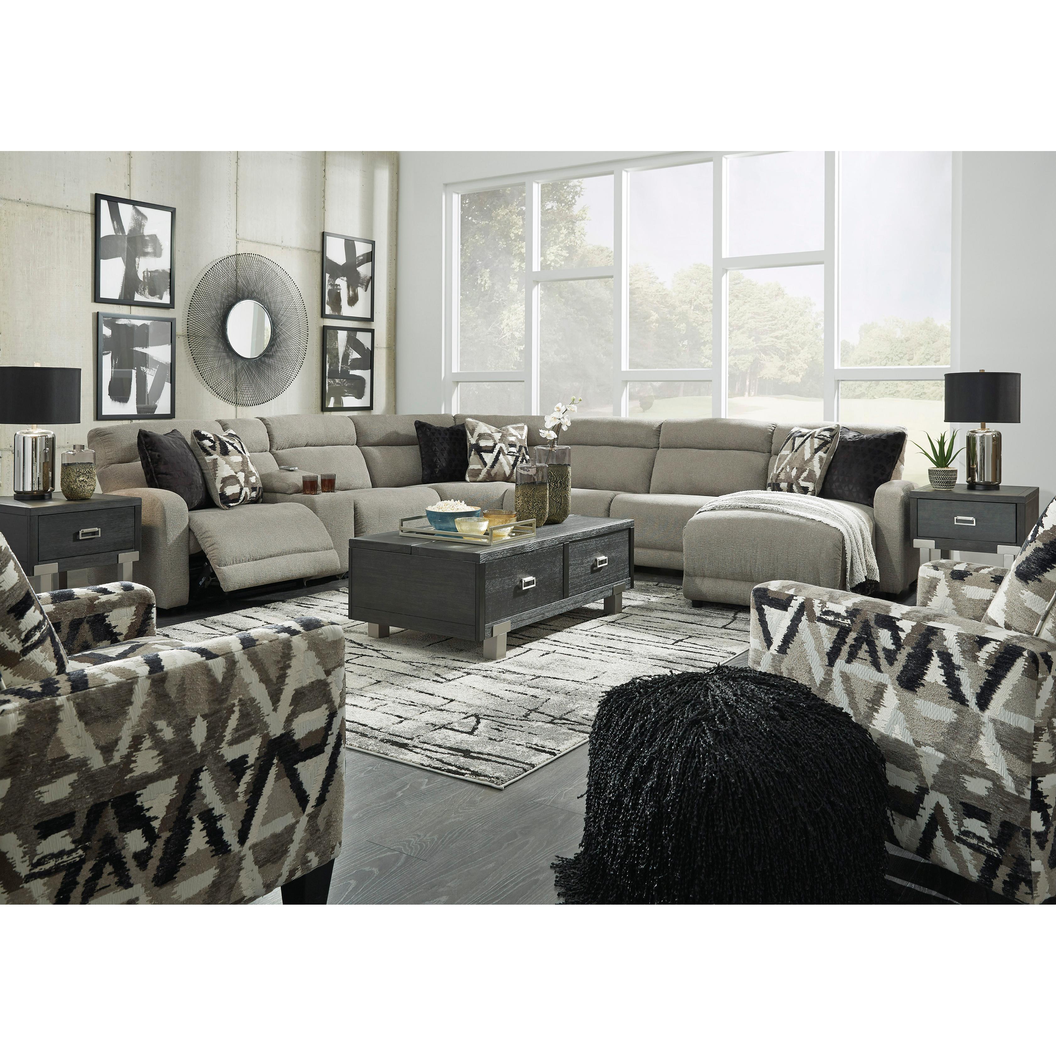  Signature Design by Ashley Colleyville 5440558 LAF Zero Wall Power Recliner IMAGE 5