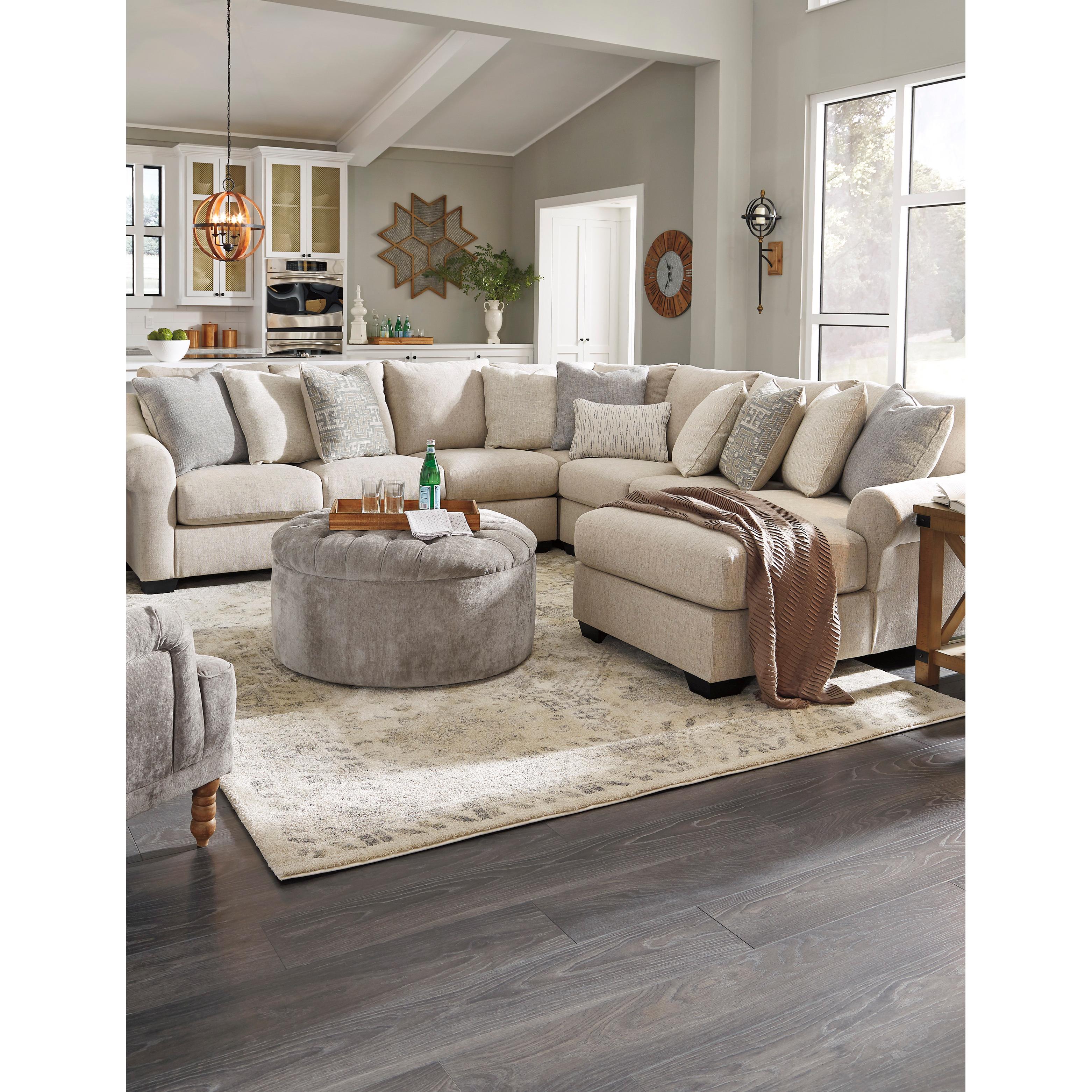  Ashley Carnaby 1240408 Oversized Accent Ottoman IMAGE 5
