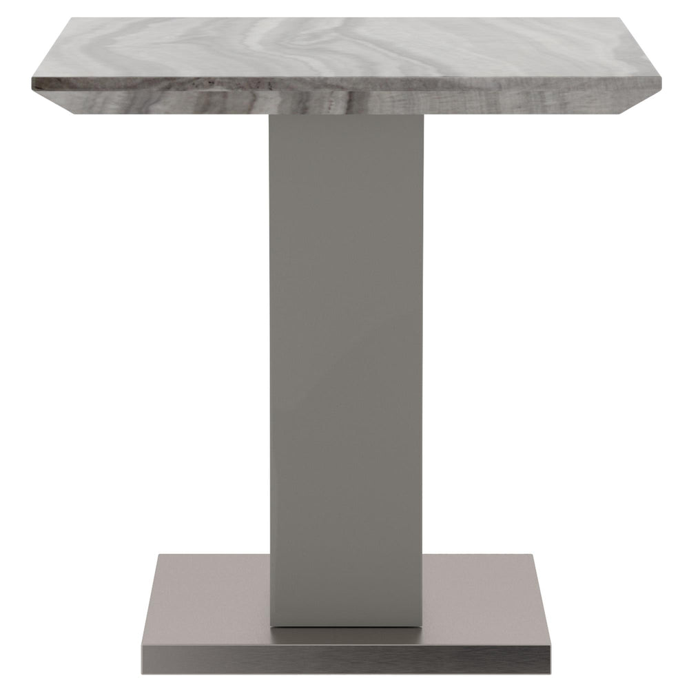  !nspire Napoli 501-545GY Accent Table - Light Grey IMAGE 4