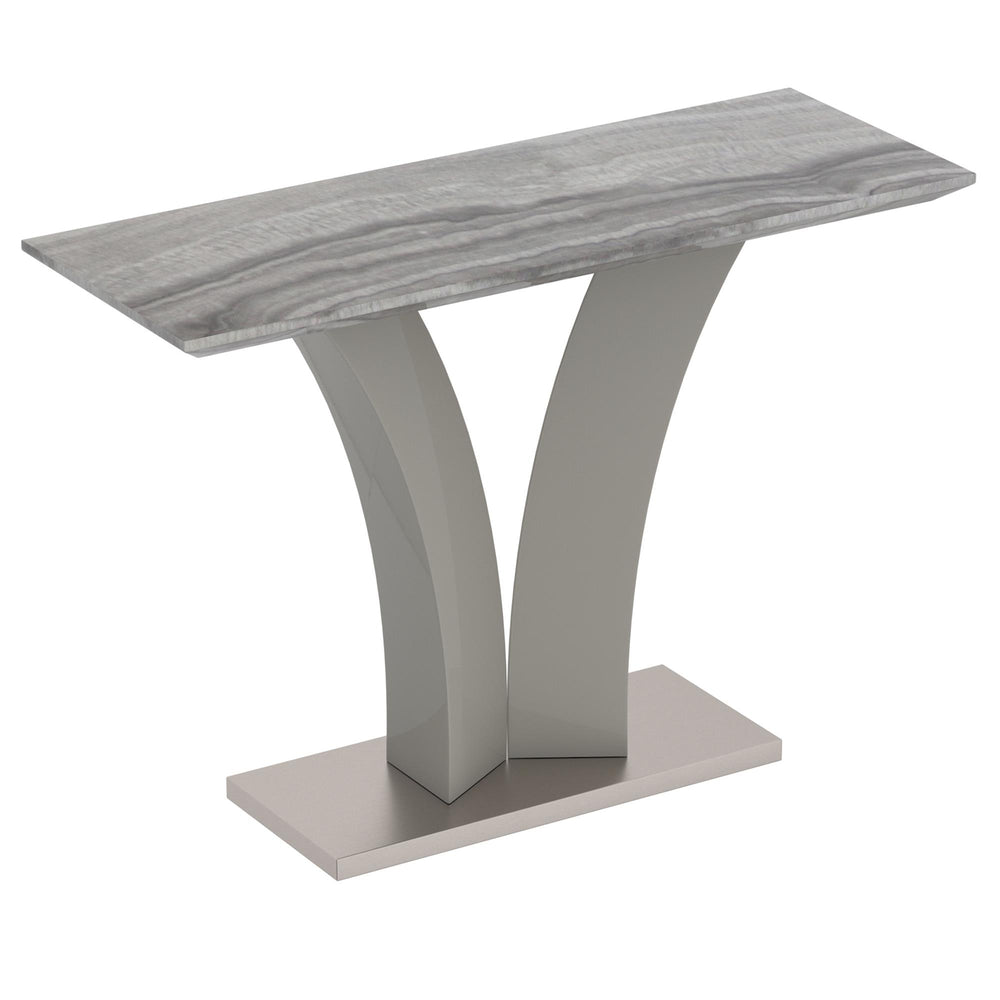  !nspire Napoli 502-545GY Console Table - Light Grey IMAGE 1