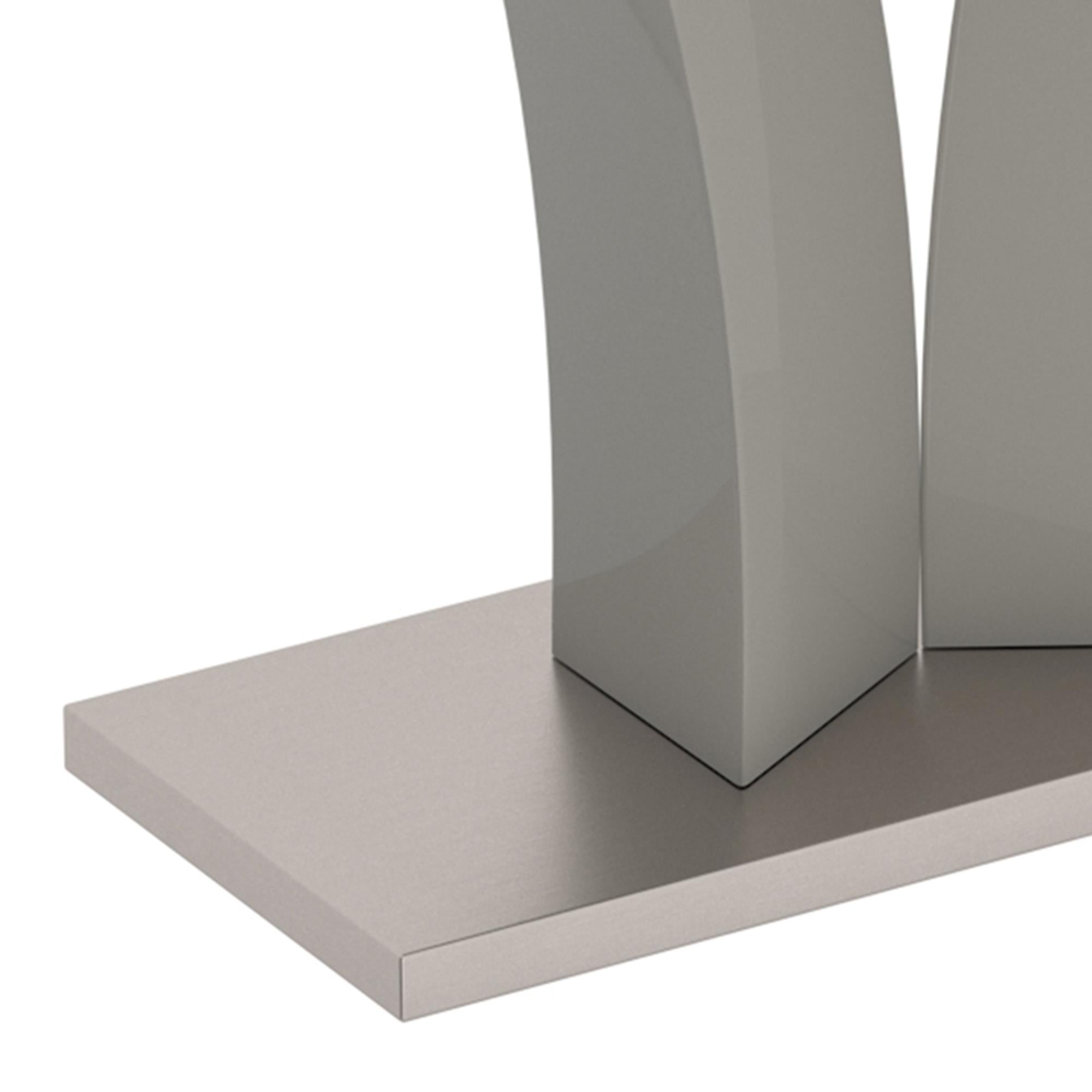  !nspire Napoli 502-545GY Console Table - Light Grey IMAGE 6