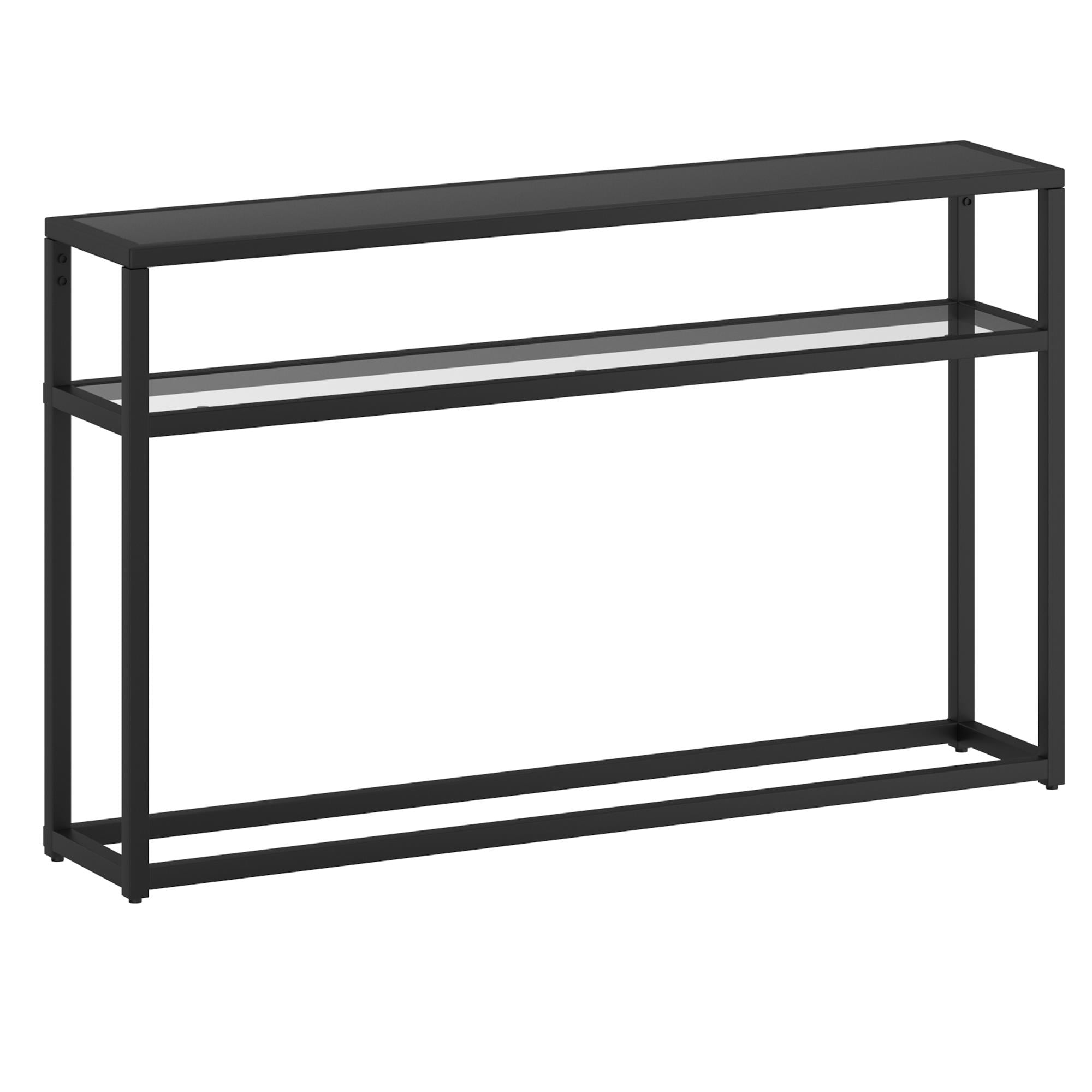 !nspire Quinn 502-524BK Console Table - Black IMAGE 1