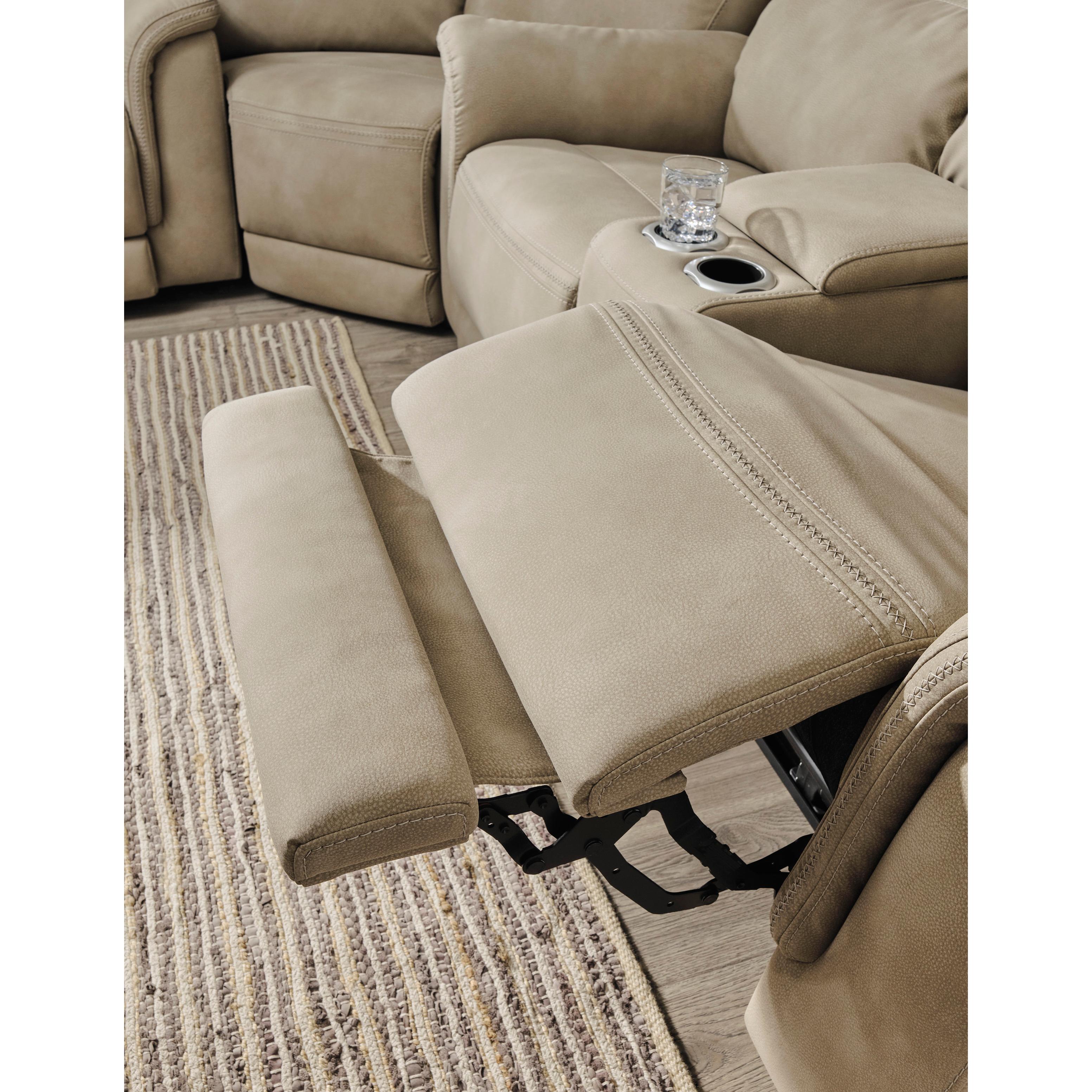  Signature Design by Ashley Next-Gen DuraPella 5930218 Power Reclining Loveseat with Console and Adjustable Headrest IMAGE 7