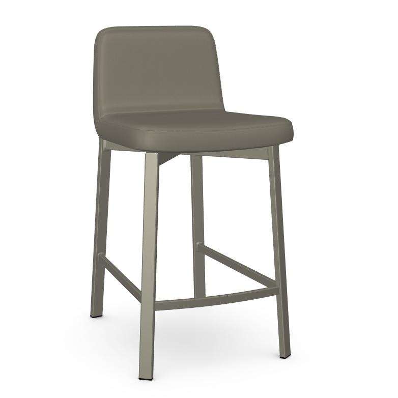  Amisco Waverly 40353-26/56DD Counter Height Stool - Titanium/Stratus IMAGE 1