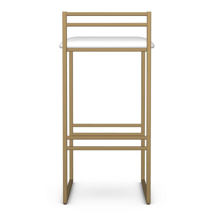  Amisco Sonoma 40355-30/27DH Pub Height Stool - Sun Gold/Blizzard IMAGE 4