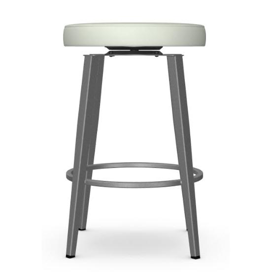  Amisco Zip 42334-26/53EK Counter Height Swivel Stool - Dayglam/Grigio IMAGE 2