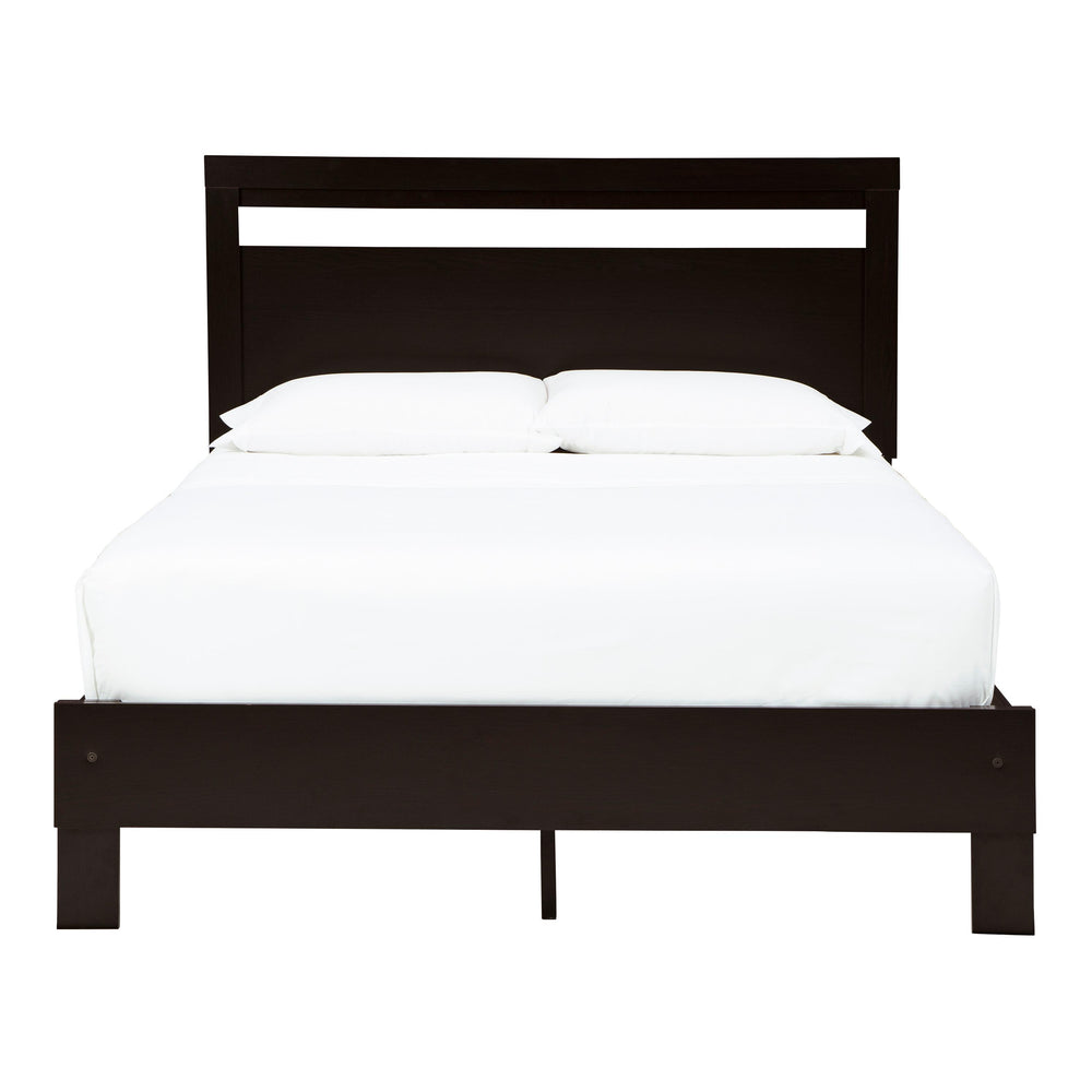  Signature Design by Ashley Finch EB3392B2 Queen Panel Platform Bed IMAGE 2
