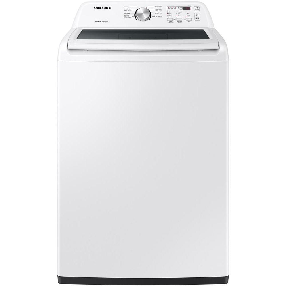  Samsung 5.0 cu.ft. Top Loading Washer with ActiveWave™ Agitator WA44A3205AW/A4 IMAGE 1