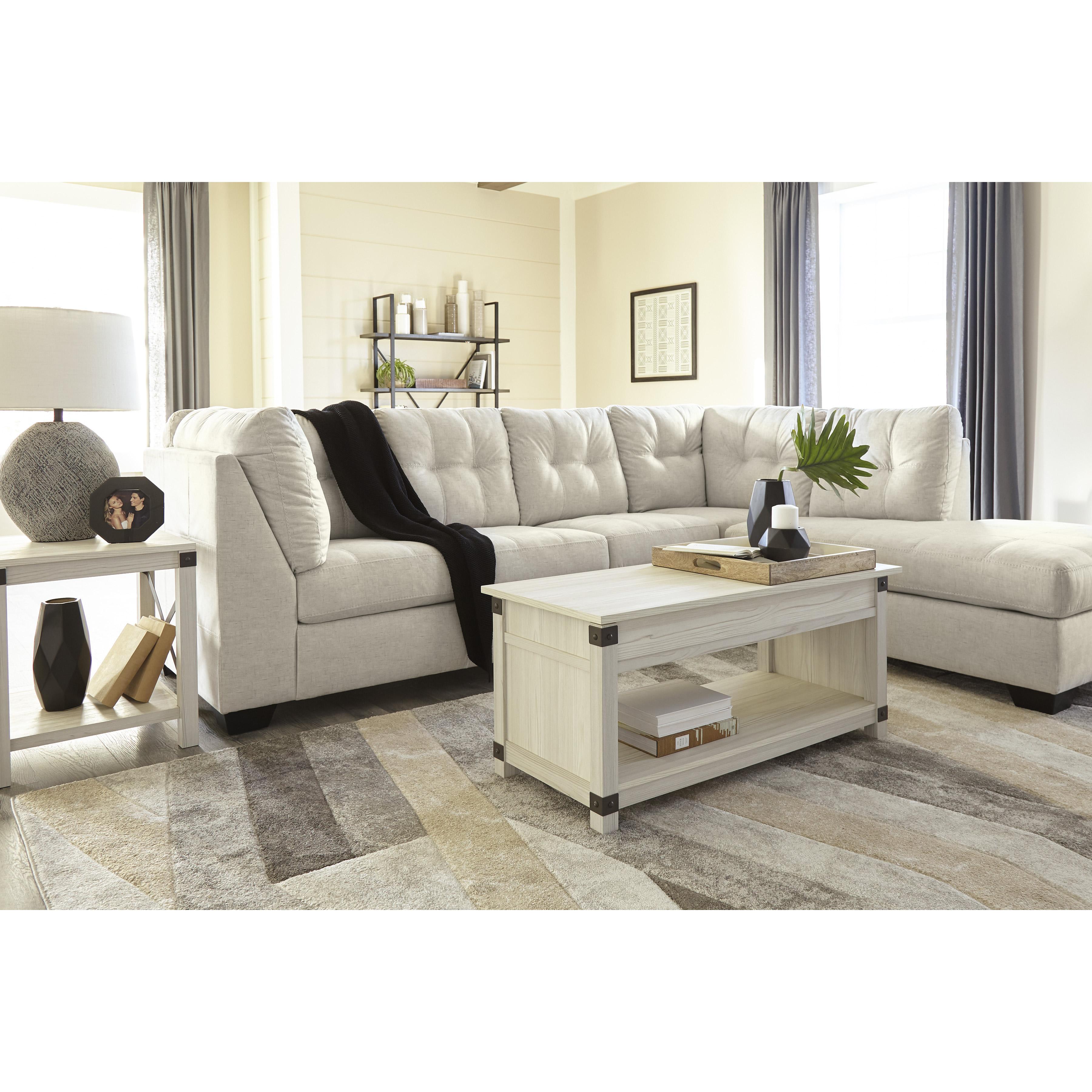  Benchcraft Falkirk 80806S2 2 pc Sectional with Chaise IMAGE 7