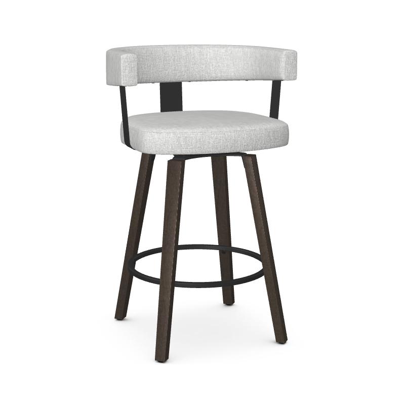  Amisco Fletcher 41212 Swivel Stool IMAGE 1