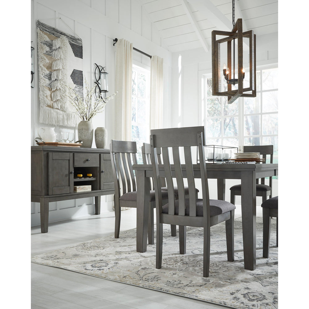  Signature Design by Ashley Hallanden D589-35 Rectangular Dining Room Butterfly Extension Table IMAGE 8