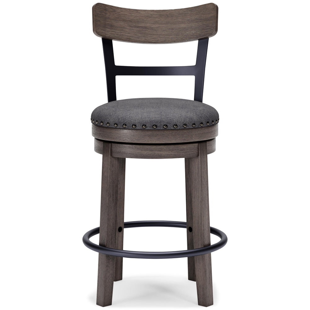  Signature Design by Ashley Caitbrook D388-224 Upholstered Swivel Barstool IMAGE 2