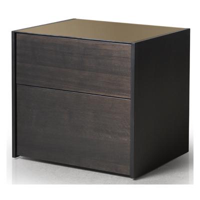  Trica Furniture Illusion 2 Drawers Nightstand IMAGE 1