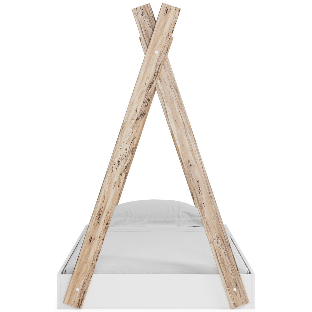  Signature Design by Ashley Piperton EB1221-121 Twin Tent Complete Bed in Box IMAGE 2