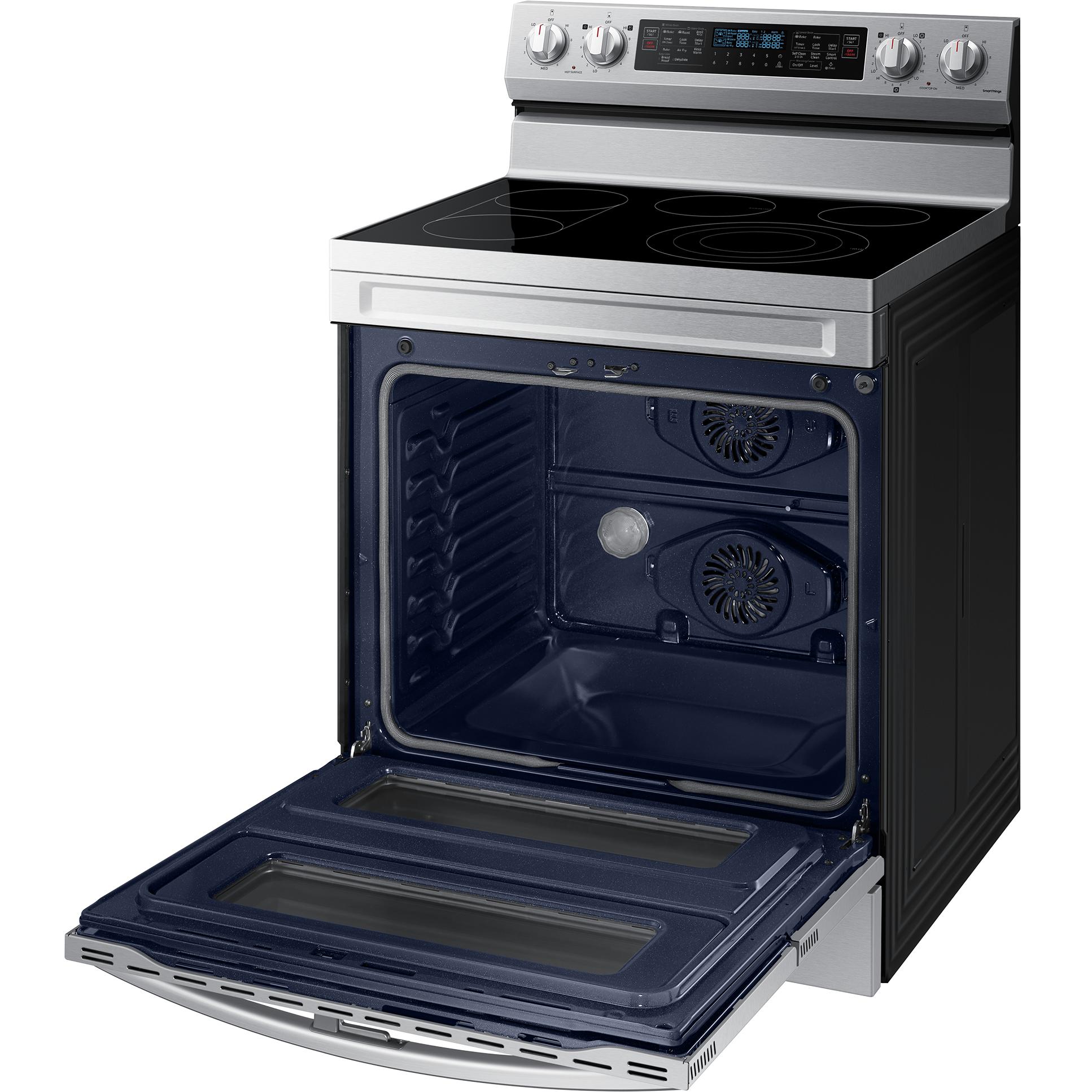  Samsung 30-inch Freestanding Electric Range with Flex Duo™ NE63A6751SS/AC IMAGE 5