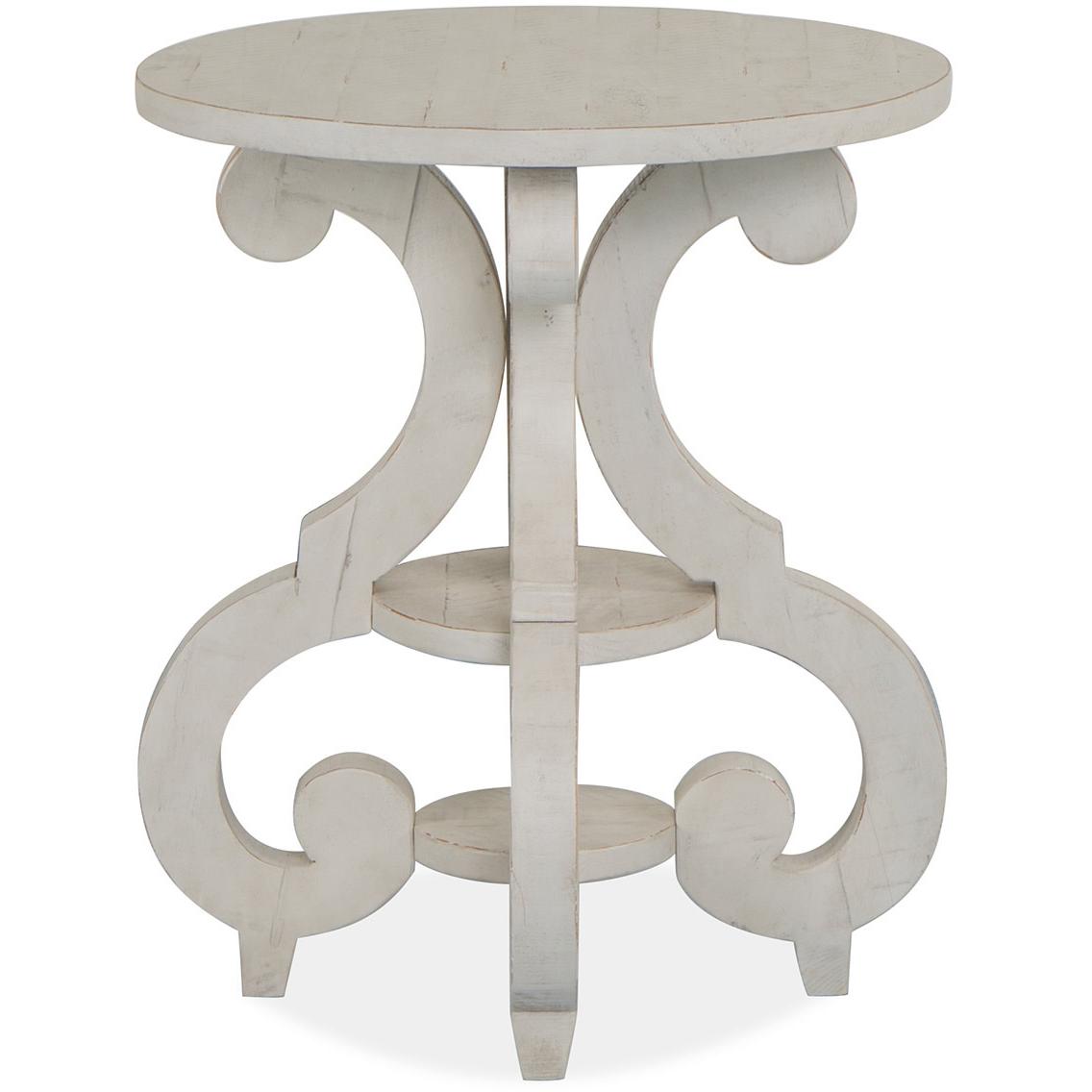  Magnussen Bronwyn T4436-35 Round Accent Table IMAGE 2