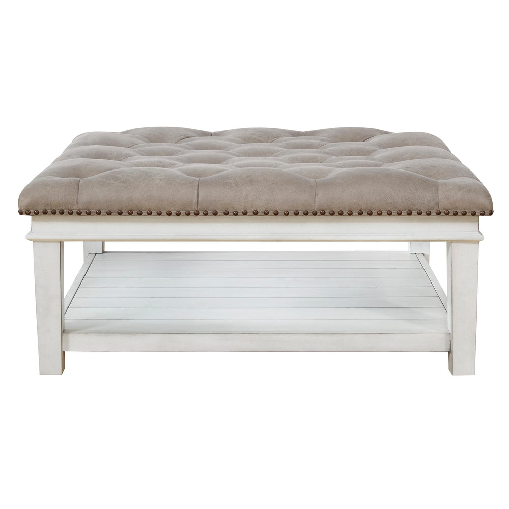  Signature Design by Ashley Kanwyn T937-21 Upholstered Ottoman Cocktail Table IMAGE 3