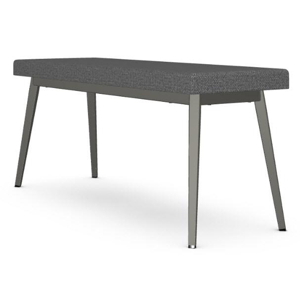  Amisco Benson 30444 Bench - Metallo/Tuxedo IMAGE 3