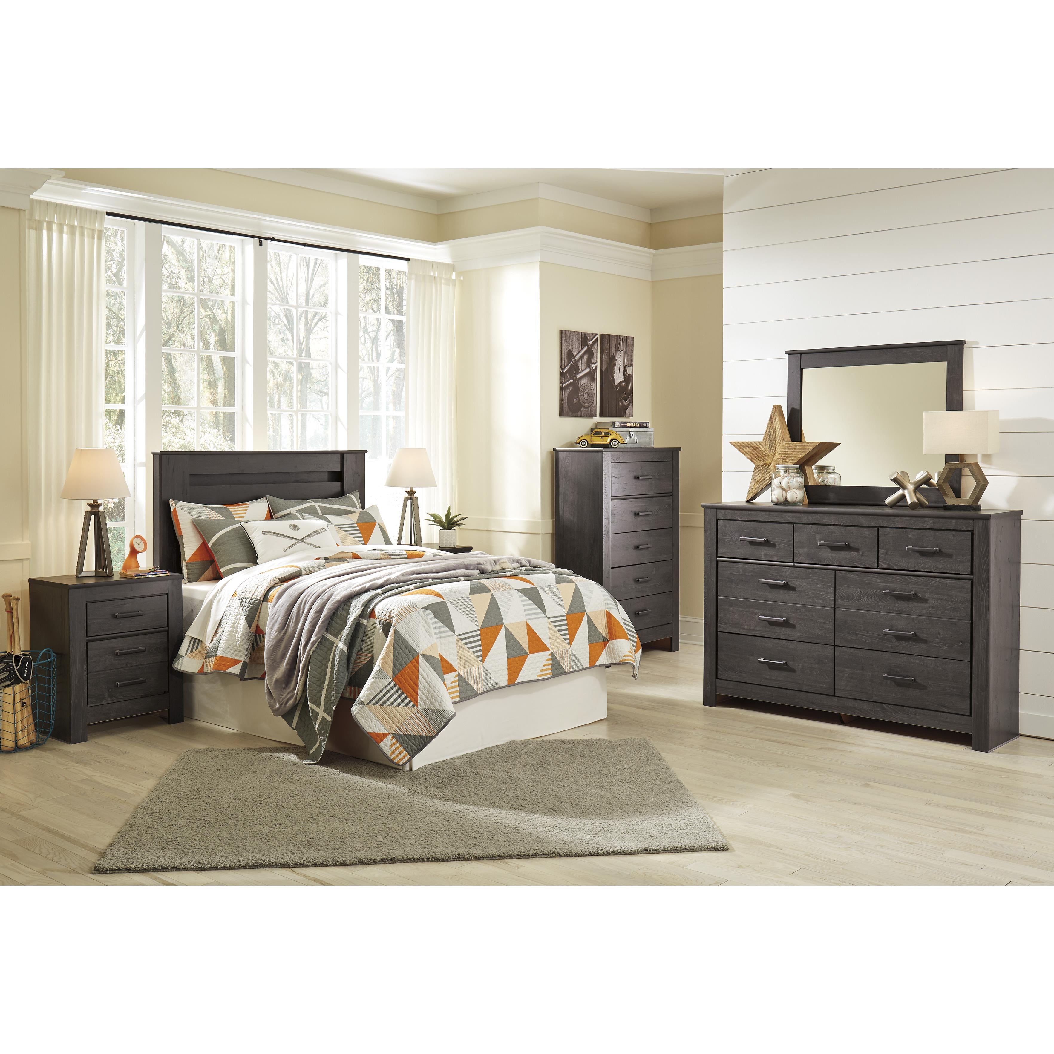  Signature Design by Ashley Brinxton B249B1 Dresser and Mirror IMAGE 10
